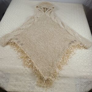 Cozy Cream Hooded Women's Sweater